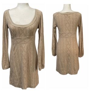 Juicy Couture Heather Camel Velour Dress